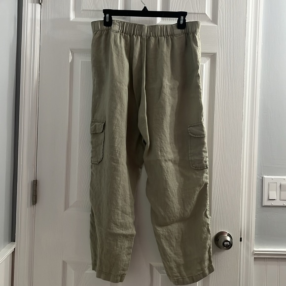Large 100% Linen pants - Picture 2 of 4